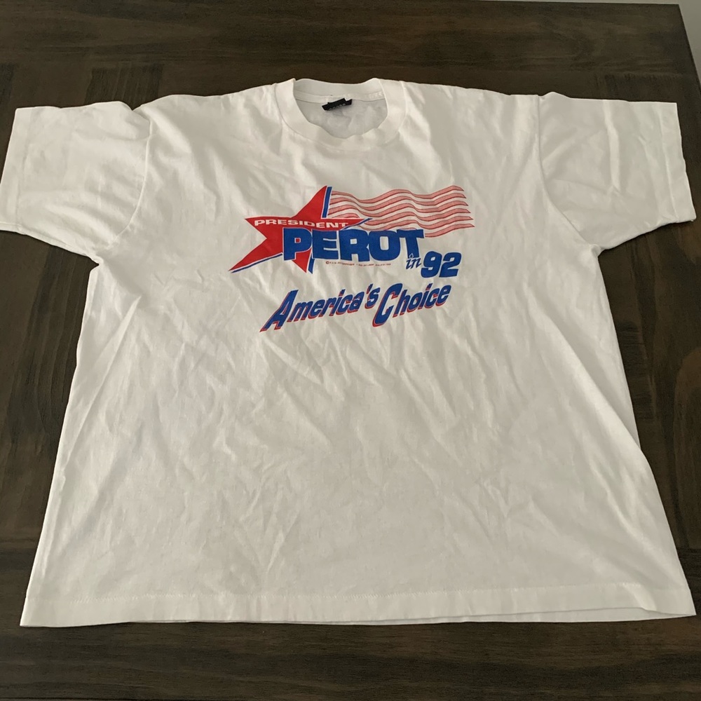VTG 1992 Ross Perot 4 President single stitch xxl